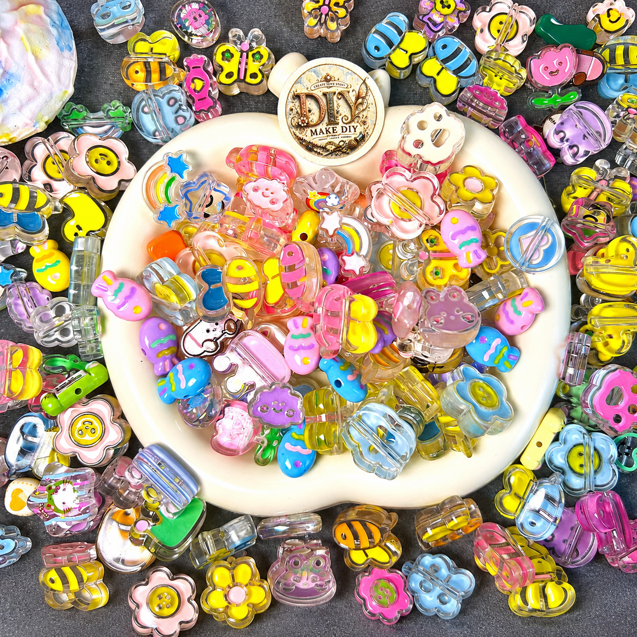 【Mixed Beads】Rainbow Critter Party (Buy 2 get 1 for free)