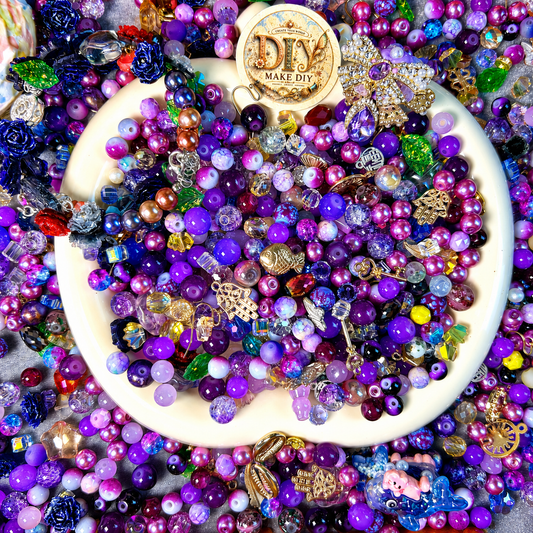 【Mixed Beads】Lavender Starry Fantasy(Buy 2 get 1 for free)