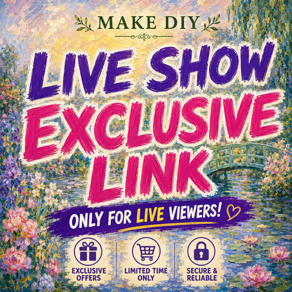 LIVE show payment link---MAKE DIY