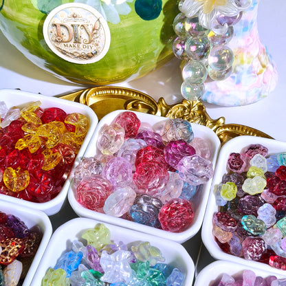 DIY Glass Beads Lucky Bags - Open in Live
