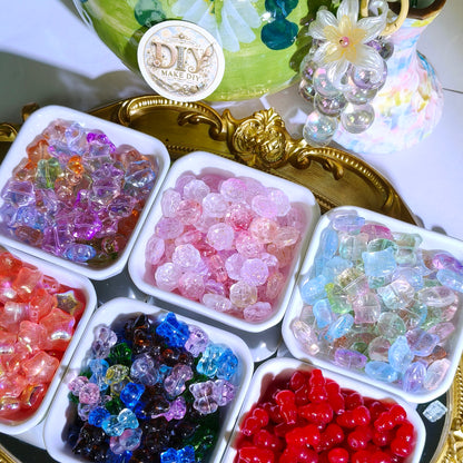 DIY Glass Beads Lucky Bags - Open in Live