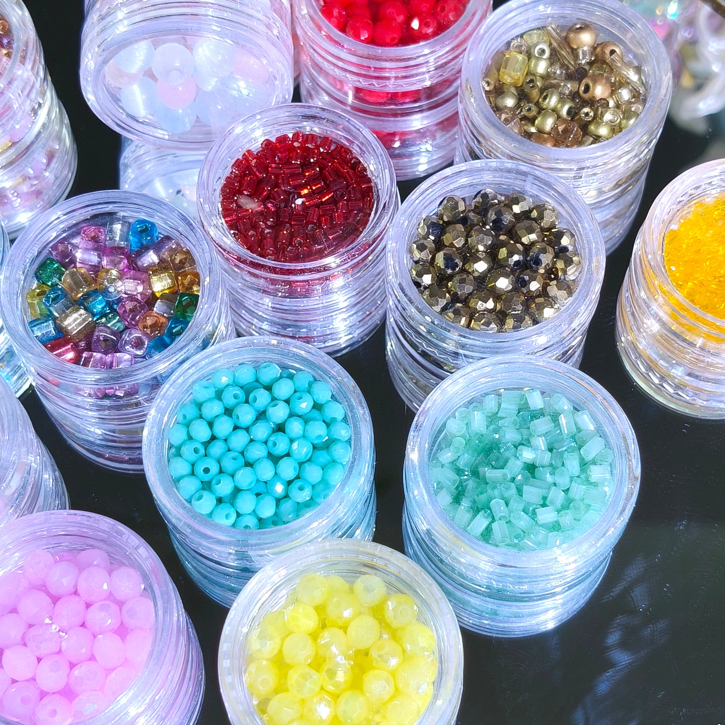 Seed Beads Lucky Bags-Open in Live