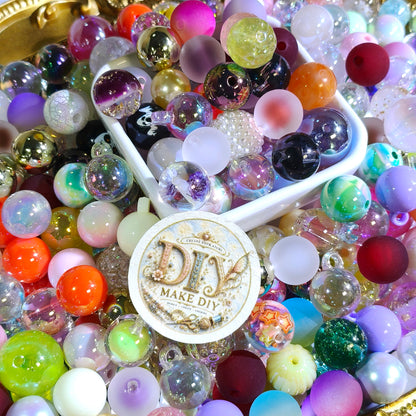 Acrylic Beads Lucky Bags - Open in Live - for Beaded Pen Chain DIY