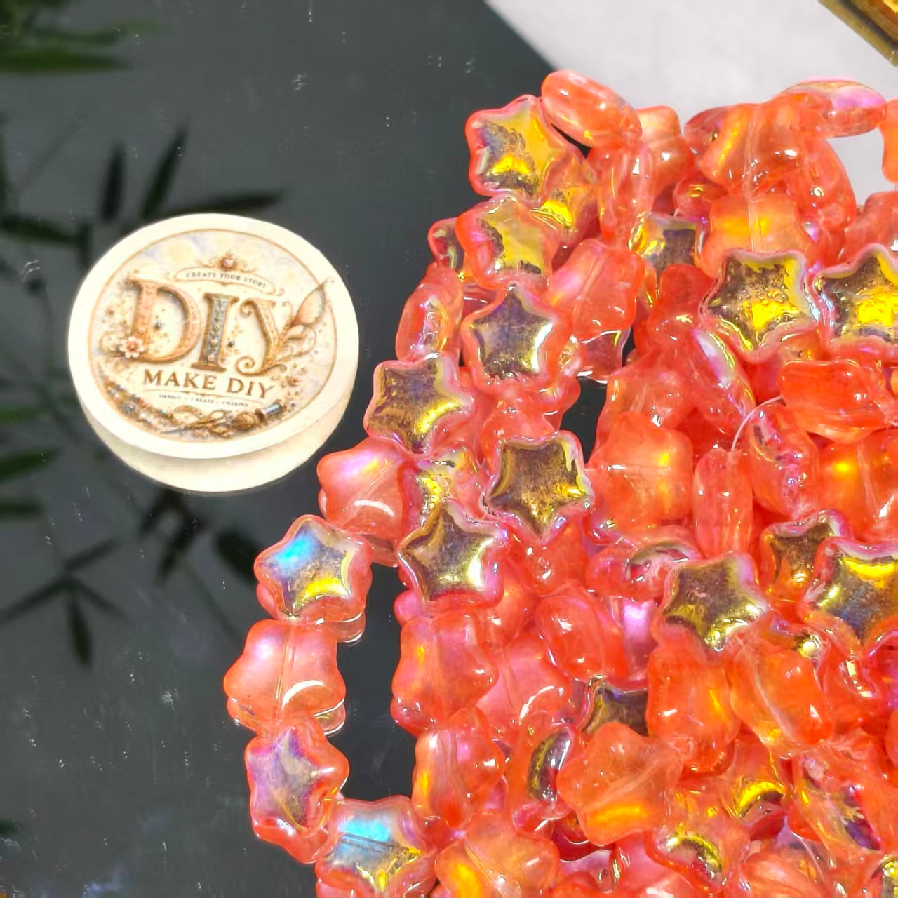 Bling Glass Crystal Beads Lucky Bags -- Open in Live
