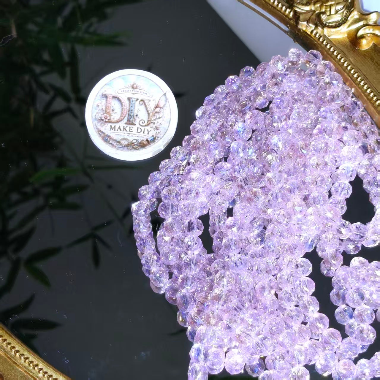 Bling Glass Crystal Beads Lucky Bags -- Open in Live