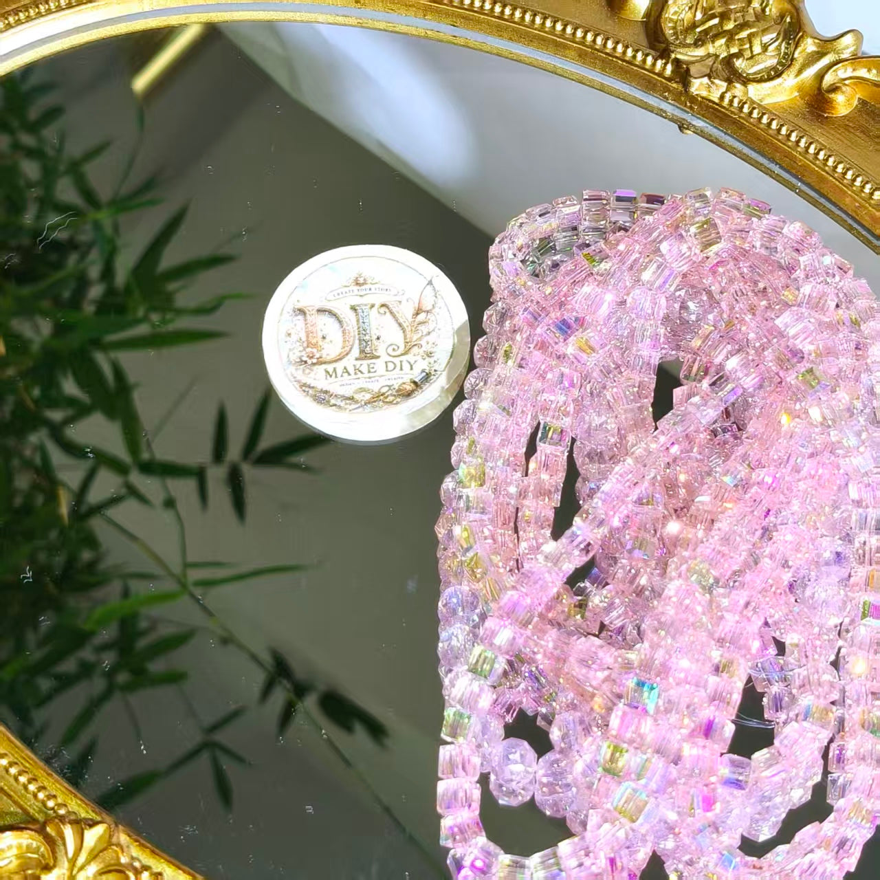Bling Glass Crystal Beads Lucky Bags -- Open in Live