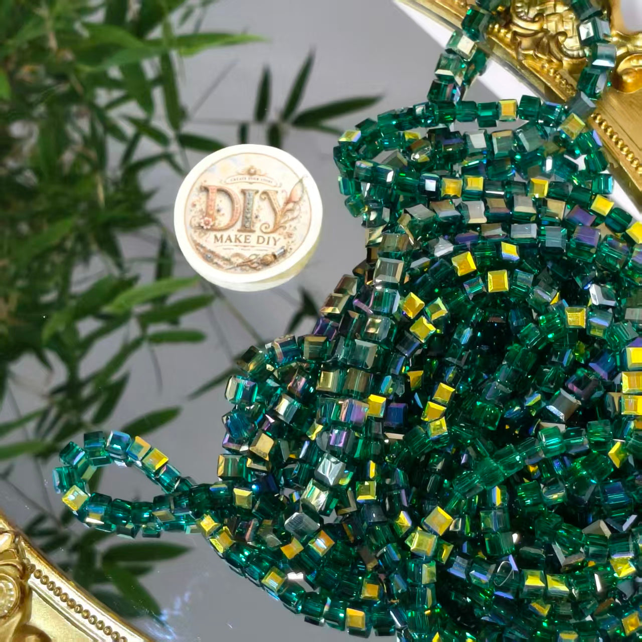 Bling Glass Crystal Beads Lucky Bags -- Open in Live