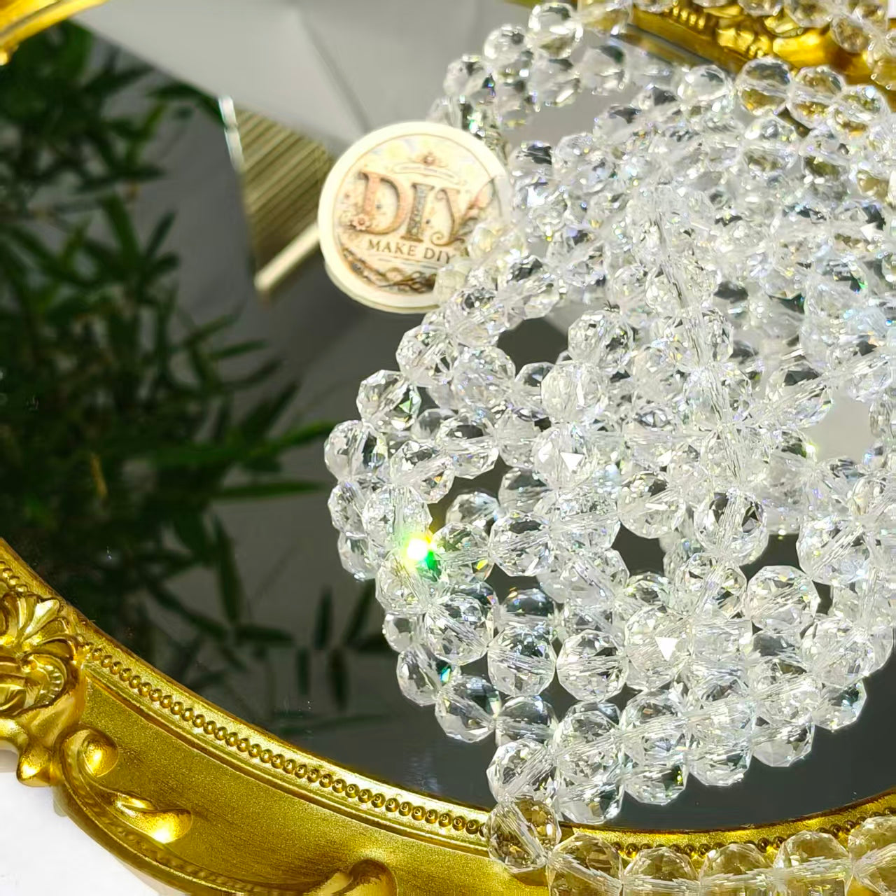 Bling Glass Crystal Beads Lucky Bags -- Open in Live
