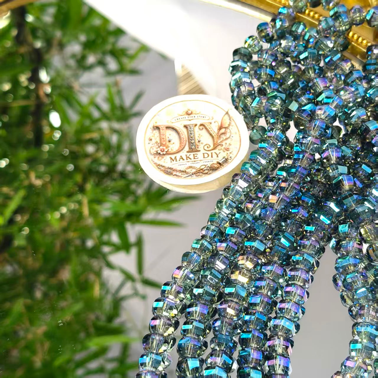 Bling Glass Crystal Beads Lucky Bags -- Open in Live
