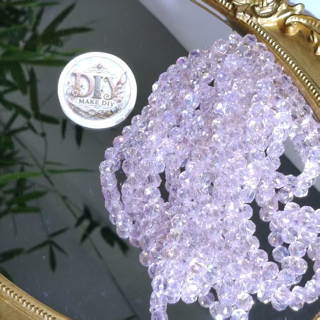 Bling Glass Crystal Beads Lucky Bags -- Open in Live