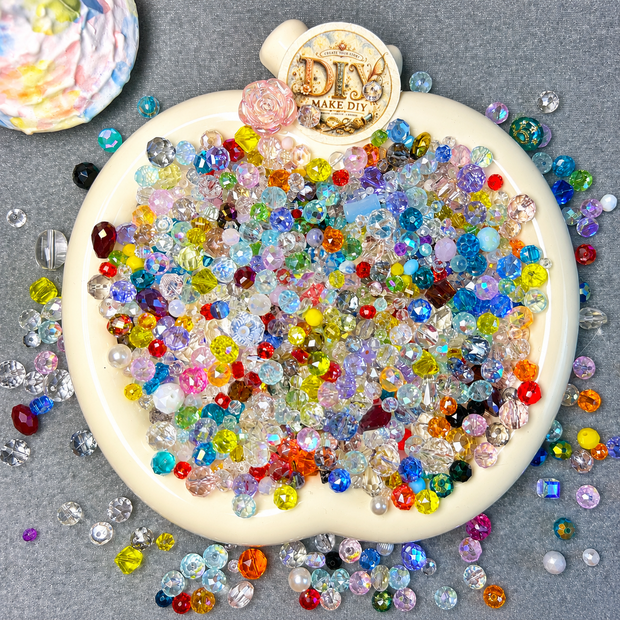 【Mixed Beads】Rainbow Crystal Isle Party  (Buy 2 get 1 for free)