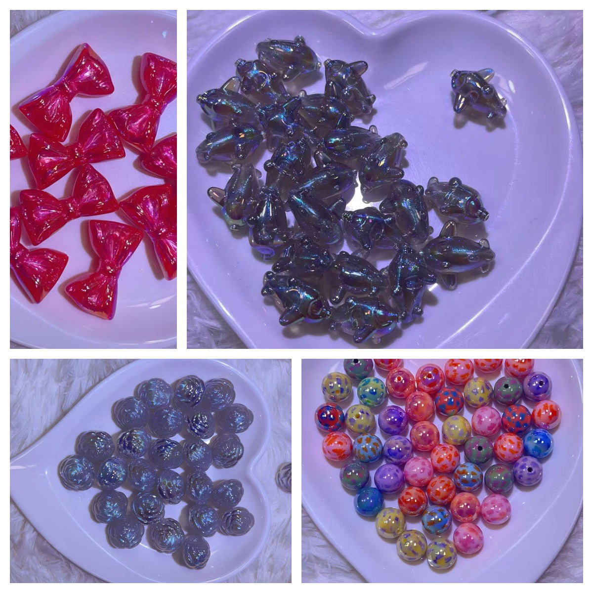 Acrylic Beads Mix 16mm for DIY Projects