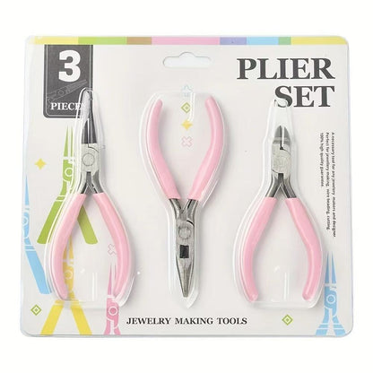 DIY Tool Set Jewelry Pliers Tool     3-piece set