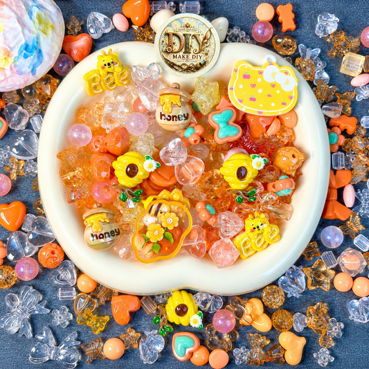 【Mixed Beads】Sunlit Orange Garden (Buy 2 get 1 for free)