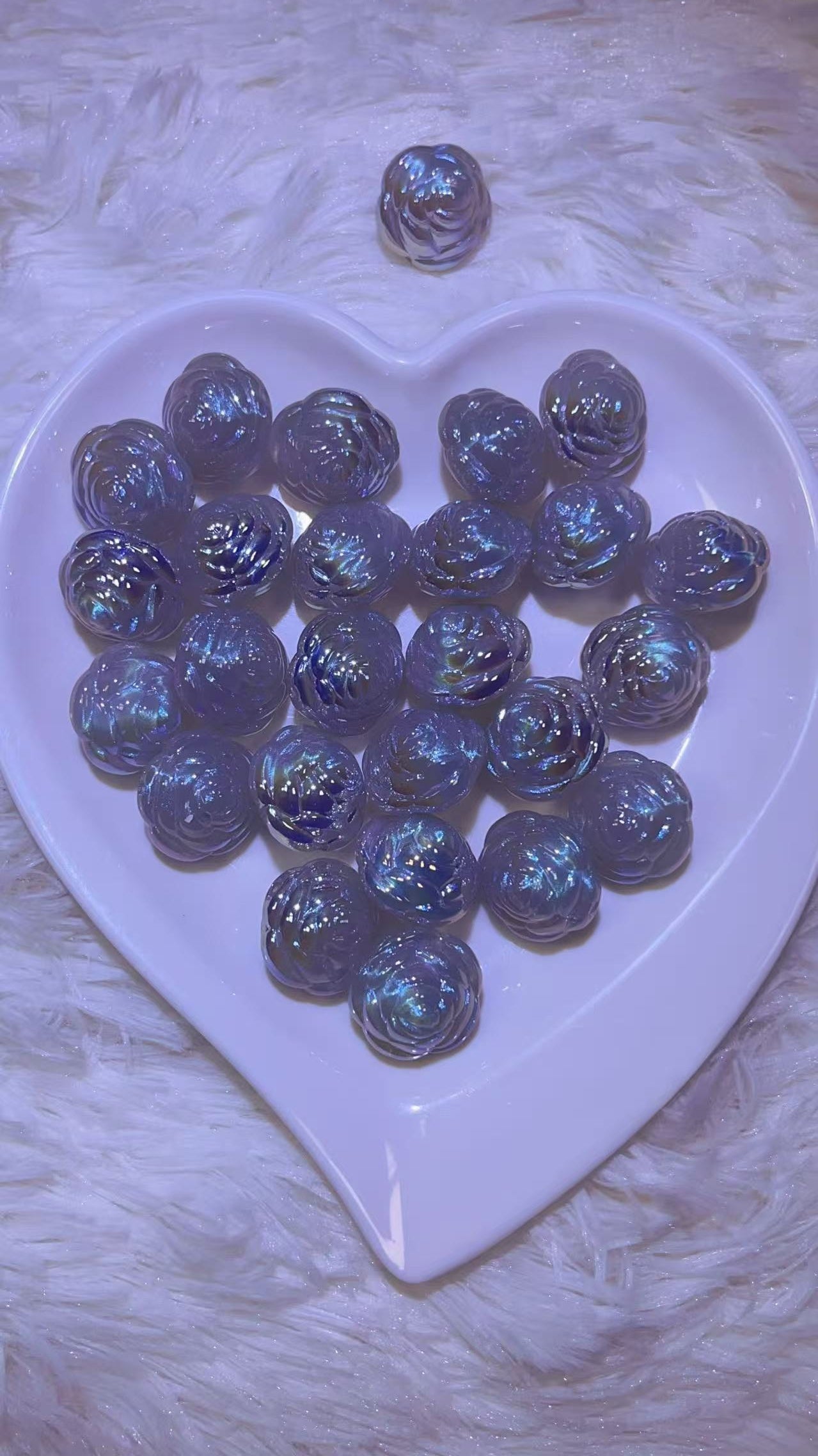 Acrylic Beads Mix 16mm for DIY Projects