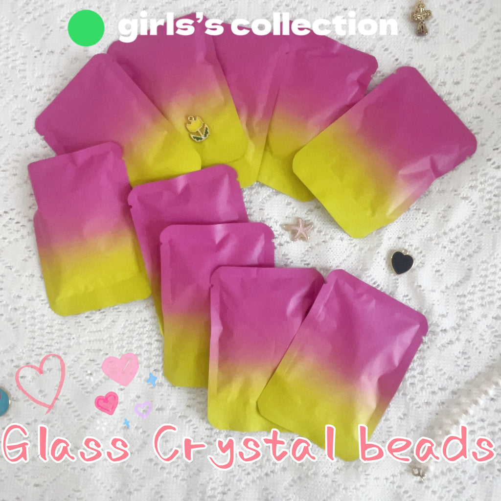 Bling Glass Crystal Beads Lucky Bags -- Open in Live