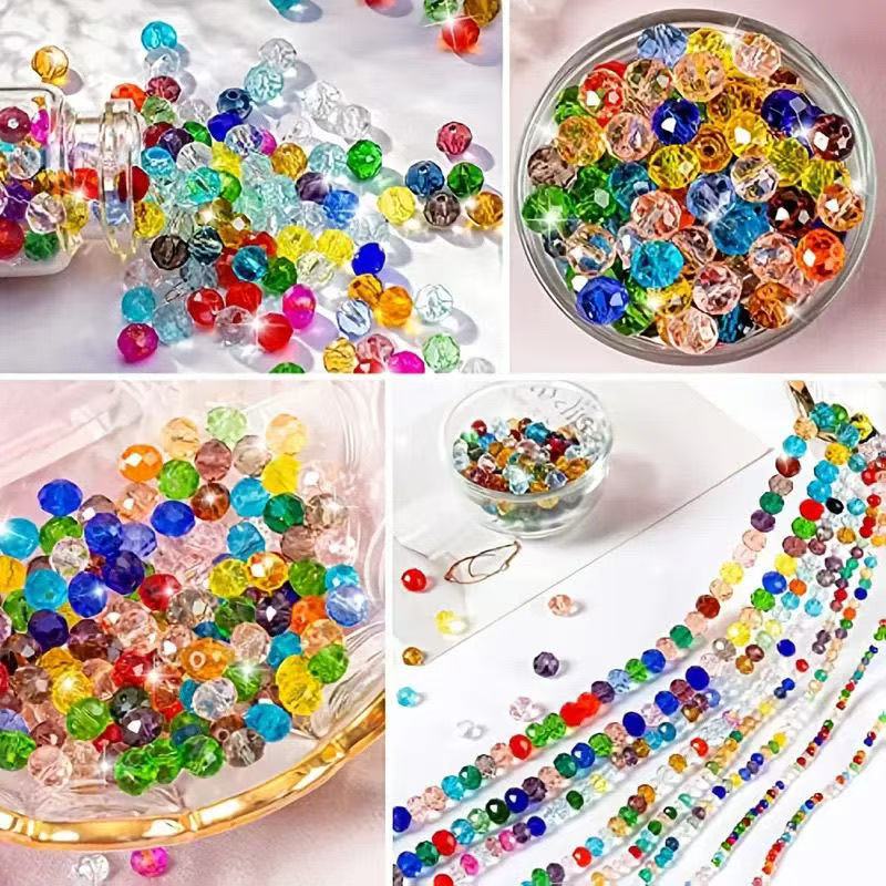 Bling Glass Crystal Beads Lucky Bags -- Open in Live