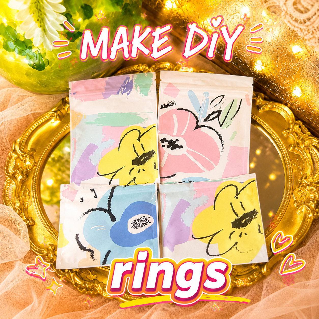 Rings Lucky Bags-Open in Live