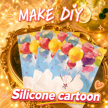 Silicone cartoon  Lucky Bags - Open in Live - for Beaded Pen Chain DIY