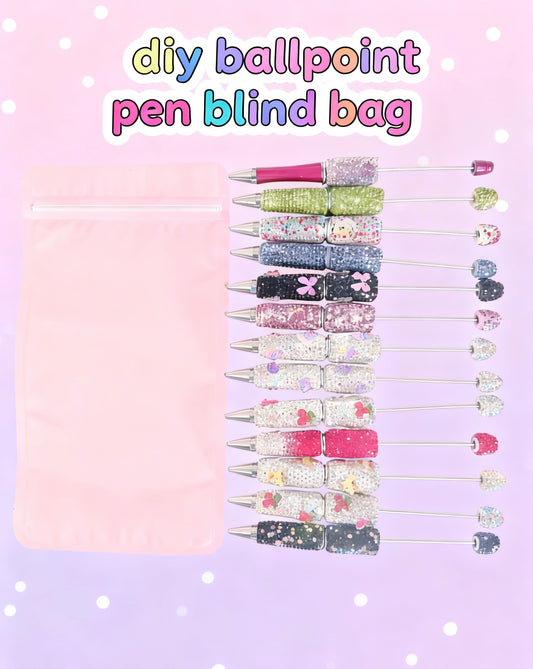 Ballpoint Pen Stringing Lucky Bags-Open In Live-for Beaded Pen Diy