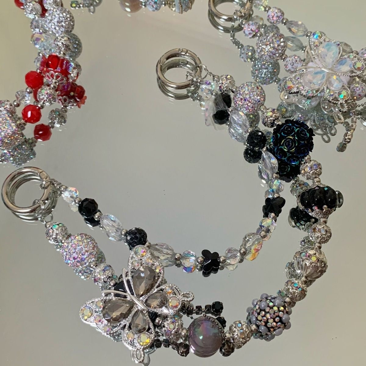 Luxury Key Chain Lucky Bags - Open in Live - Phone Chain