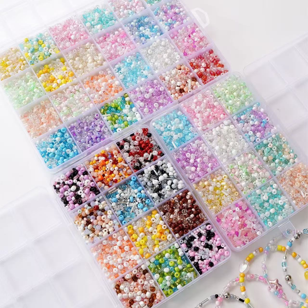 Seed Beads Lucky Bags-Open in Live