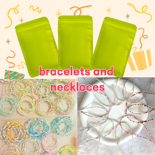 Beaded Jewelries Lucky Bags-Open in Live