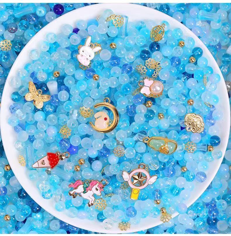 DIY Glass Beads Lucky Bags - Open in Live