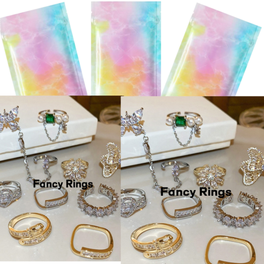 Fancy Rings Lucky Bags-Open in Live