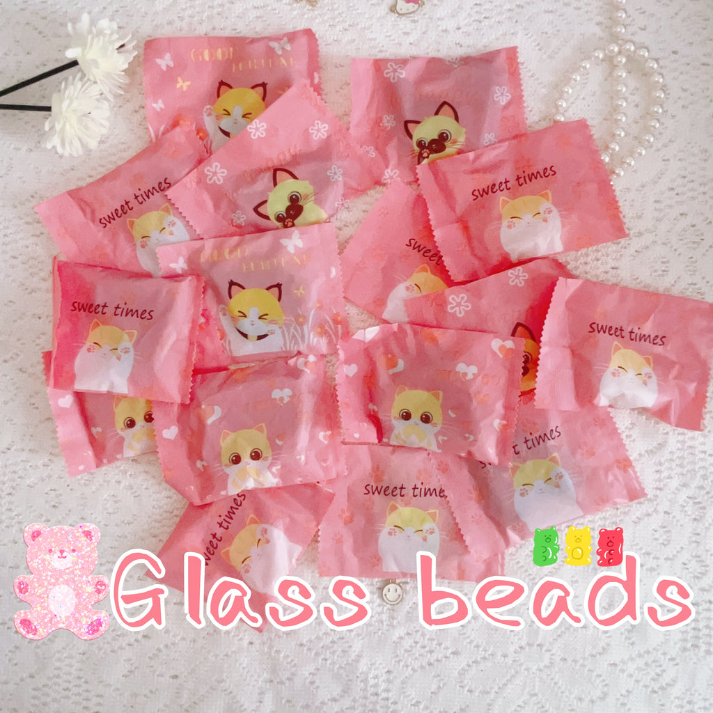 DIY Glass Beads Lucky Bags - Open in Live