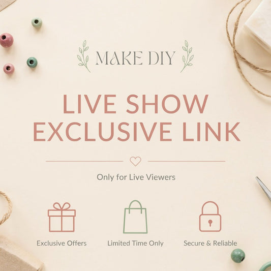 LIVE show payment link---MAKE DIY